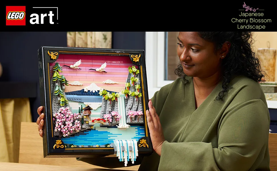 LEGO Art Japanskt k&ouml;rsb&auml;rsblomlandskap 31218