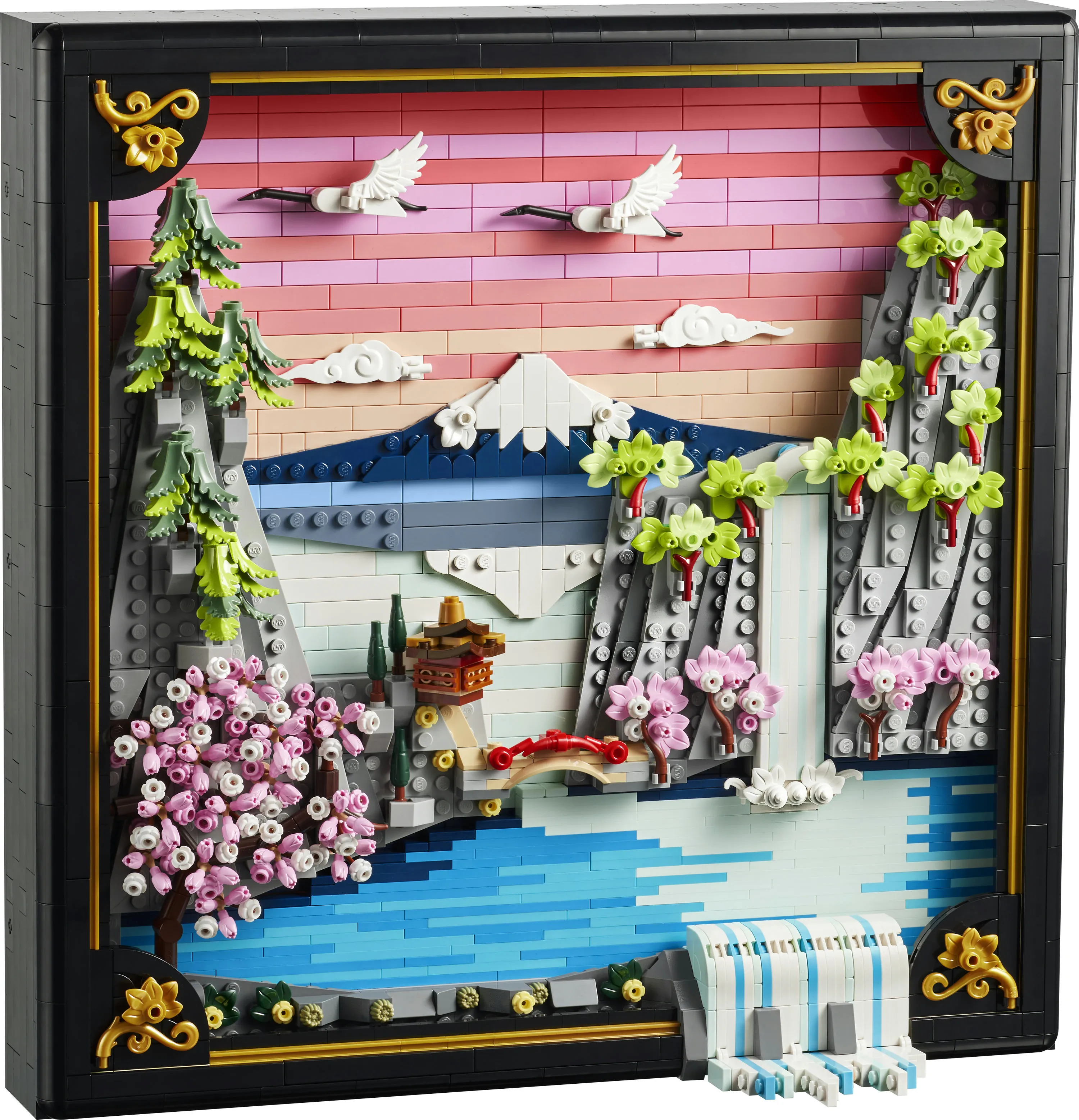 LEGO Art Japanese Cherry Blossom Landscape 31218
