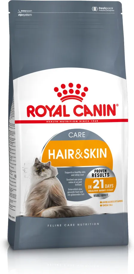 Royal Canin Hair & Skin Care, Kissan kuivaruoka, Adult, 2 kg