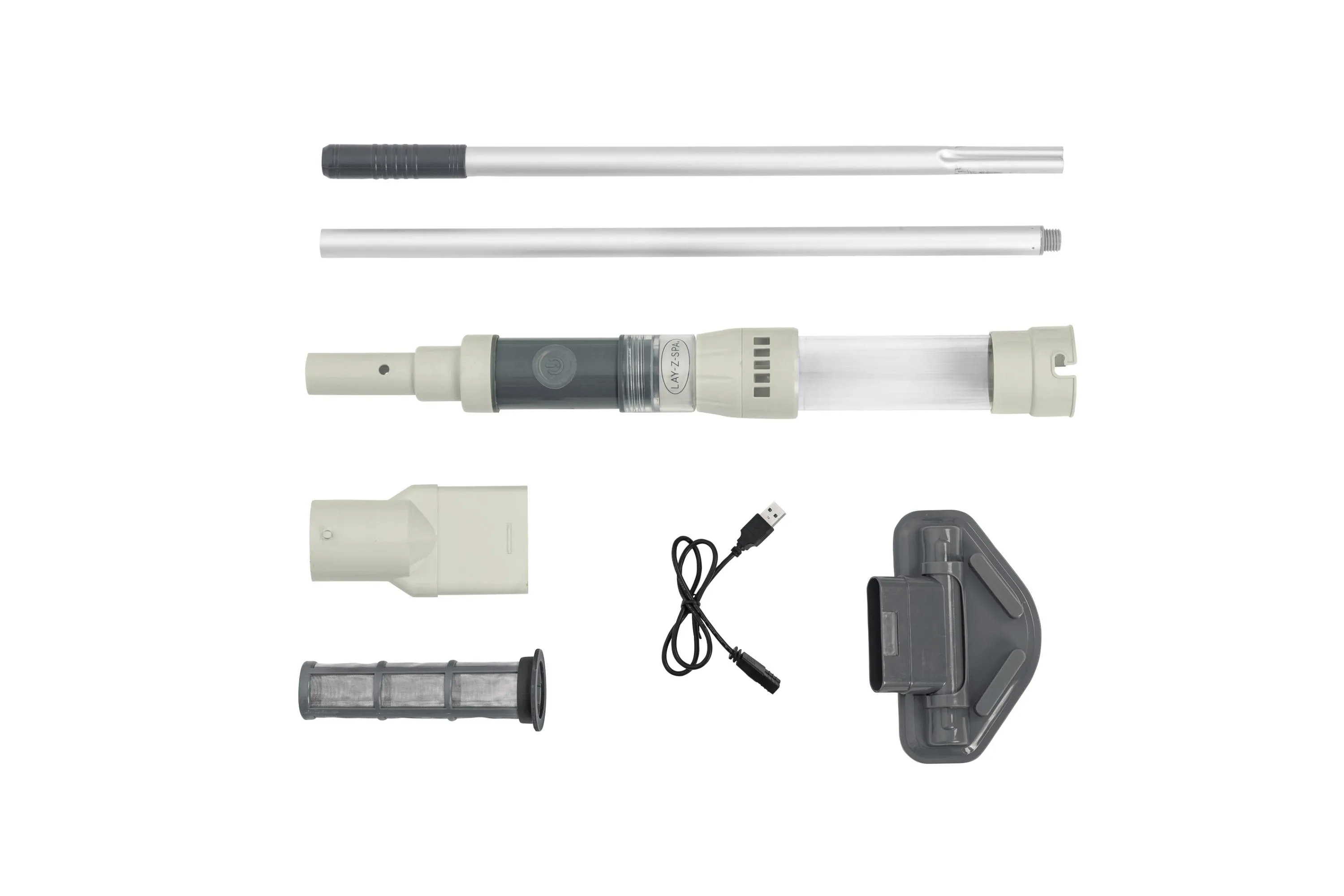 Bestway Lay-Z-Spa- uppladdningsbar pooldammsugare