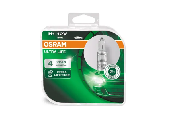H1 Ultra Life 55W 12V P14,5S Hcb2Box