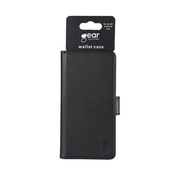 GEAR Wallet, Galaxy S10 - Wallet Case, Black