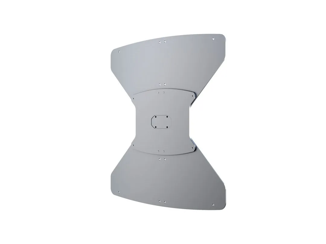 Multibrackets M Public Display Stand Floorstand Base B2B - Asennuskomponentti (jalus alusta) tuotteelle LCD-n&auml;ytt&ouml; - ter&auml;s - hopea - lattialla seisova