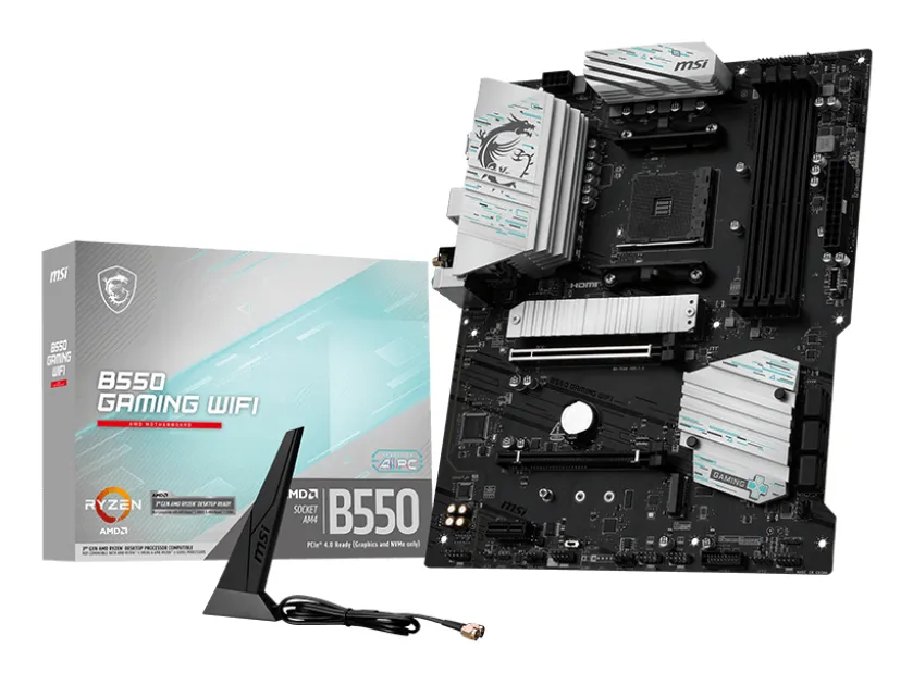 MSI B550 GAMING WIFI AM4 ATX Motherboard