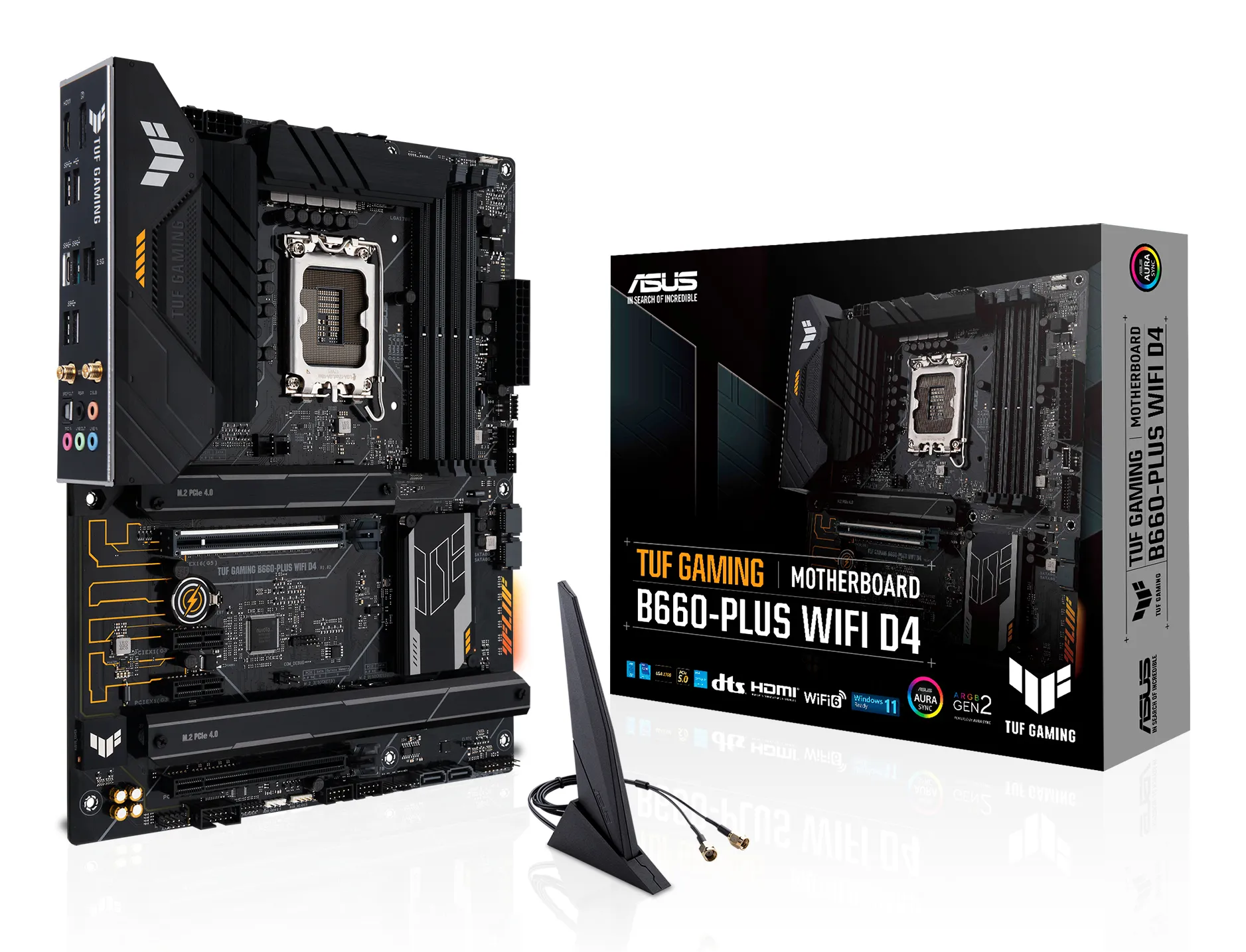 Asus TUF GAMING B660-PLUS Wi-Fi DDR4 ATX-emolevy