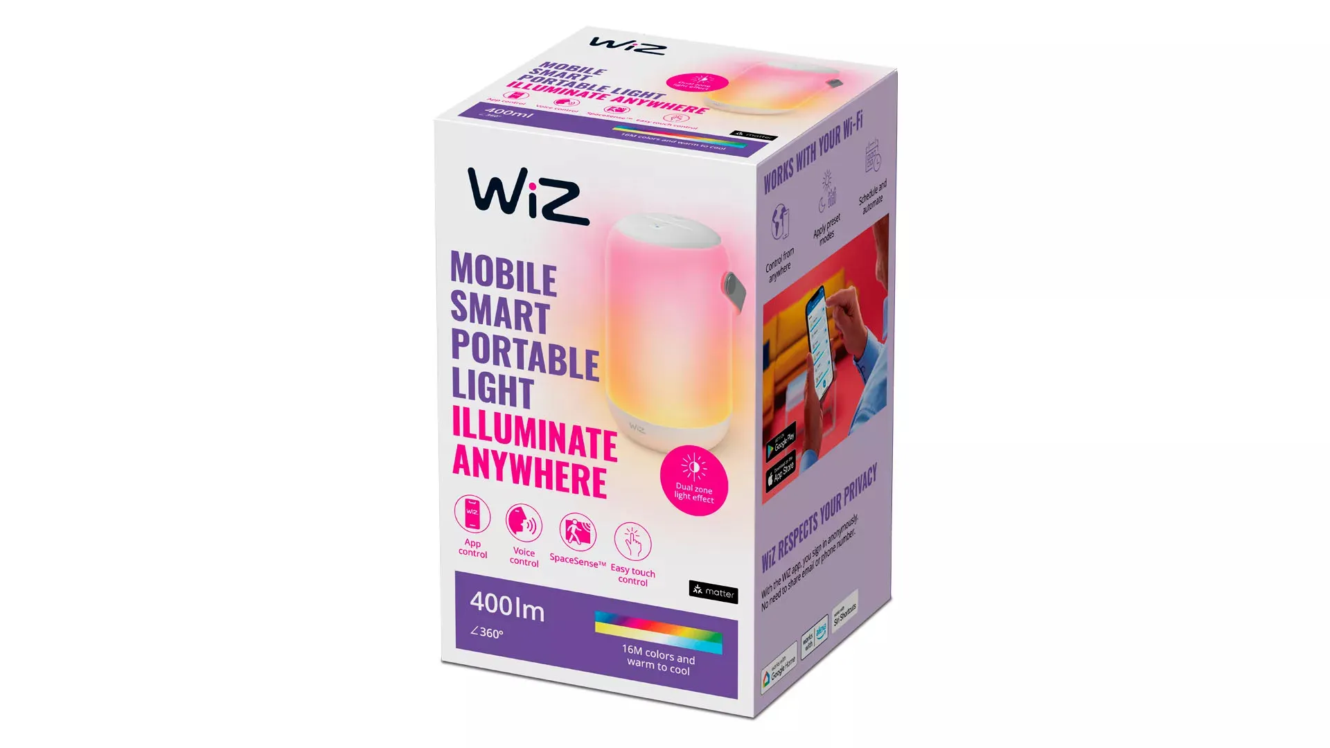 WiZ Mobile Portable - smart desk lamp