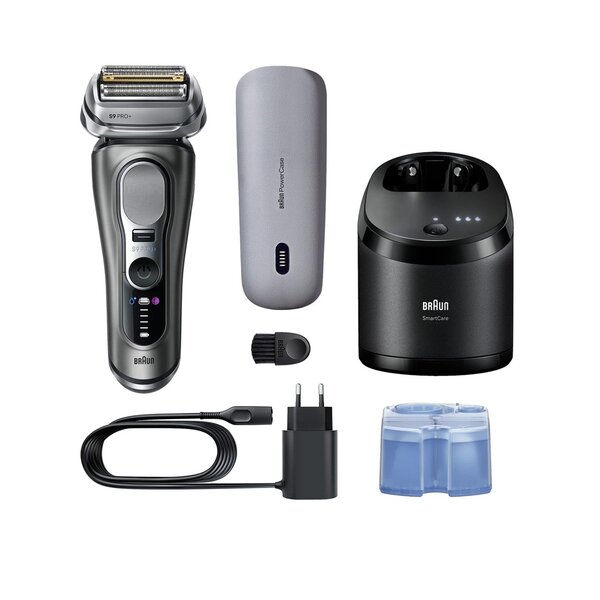Braun Series 9 Pro+ 9675cc v&aring;t- och torrakning rakapparat, grafit