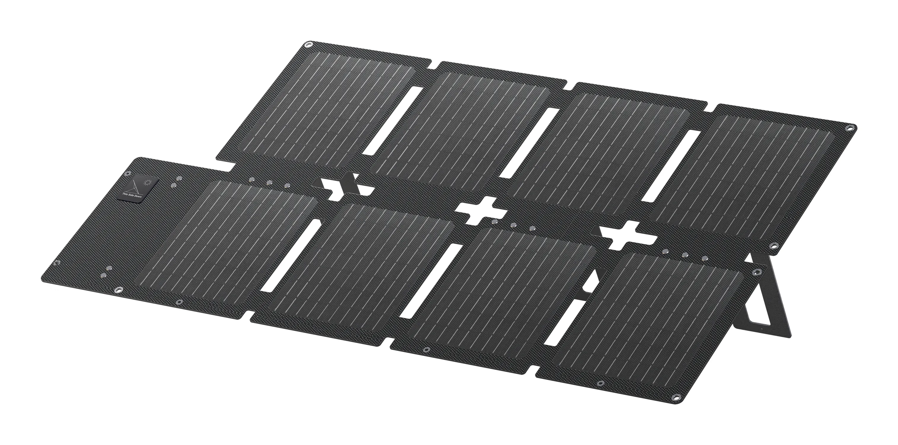 Anker SOLIX PS60 b&auml;rbar solpanel, 60 W, IP68, Svart