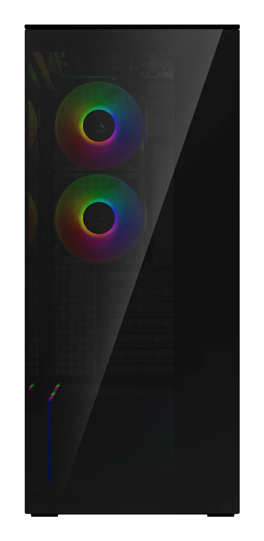 Arctic Xtender 5x A-RGB Fans E-ATX - mid case with window, Black