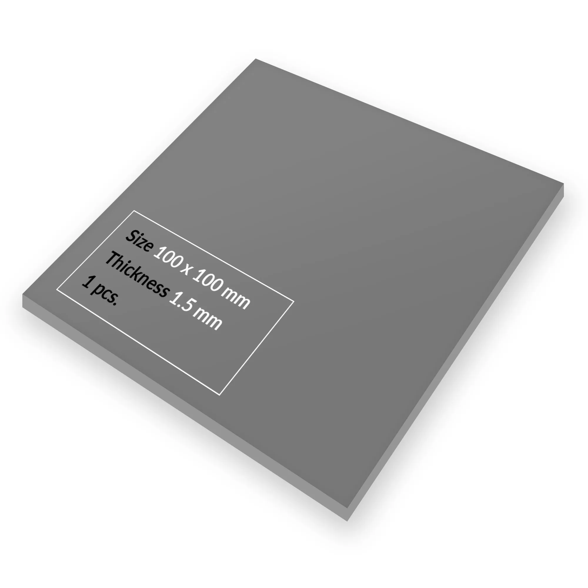 ARCTIC ACTPD00064A 100 x 100 x 1.5 mm -l&auml;mp&ouml;tyyny, harmaa