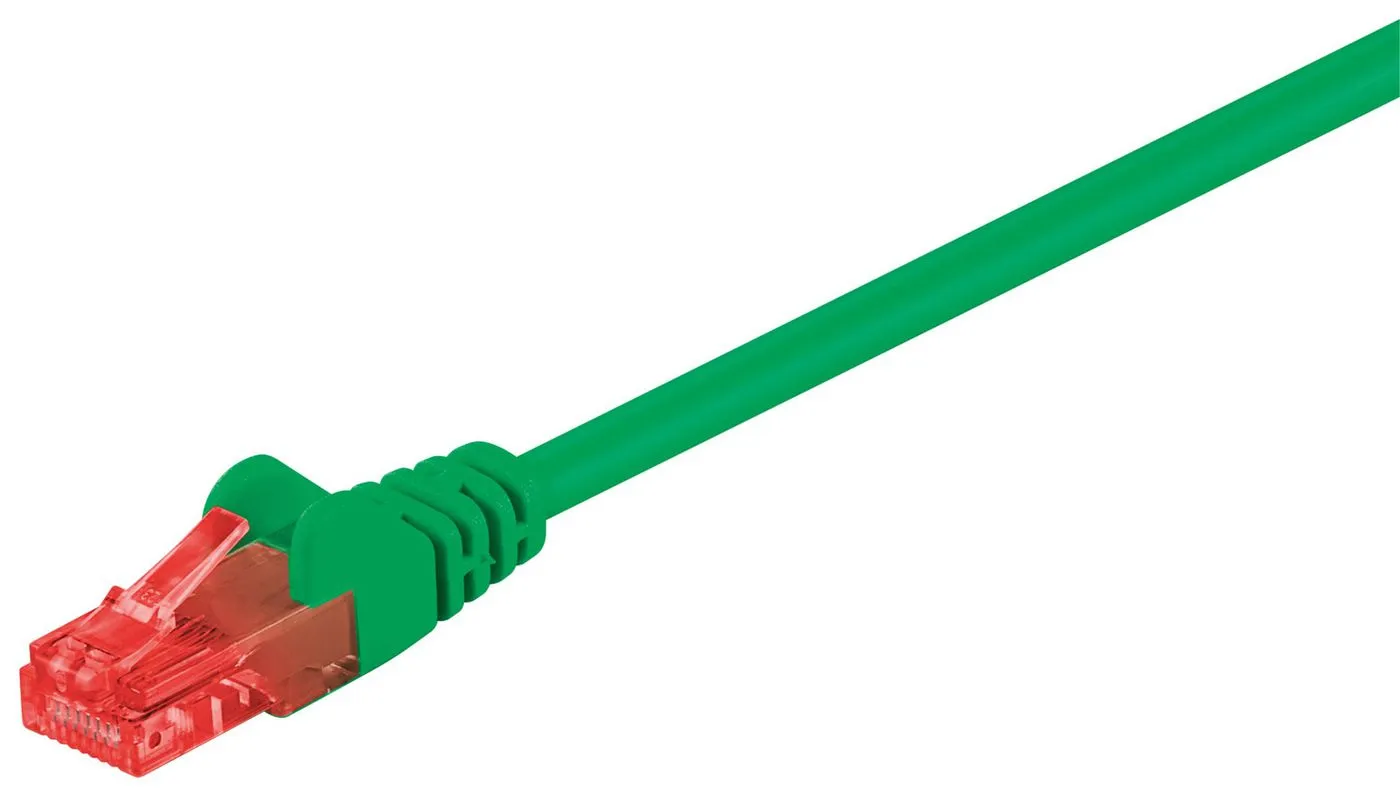 MicroConnect Cat6 U/UTP - network cable, 2 m, PVC, Green
