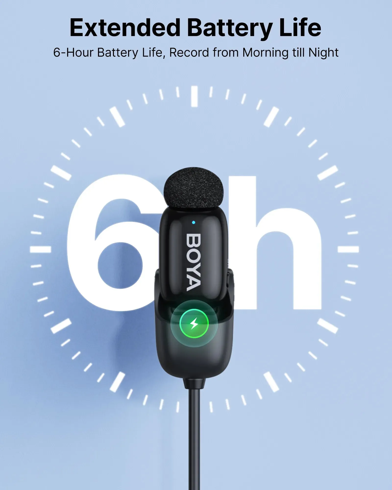 BOYA Wireless Microphone x2 Mini 15 Lightning 2.4GHz