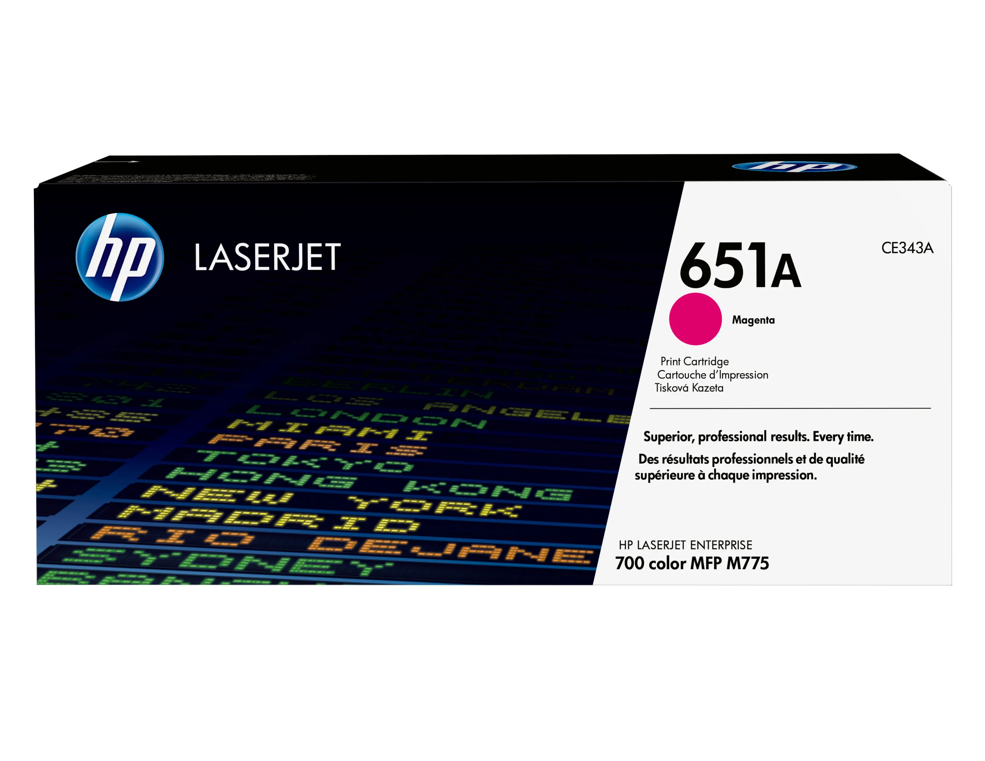 HP 651A lasertoner, magenta