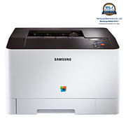 SAMSUNG CLP-415NW Color Laser 18/18ppm Net Wireless Ebony Brown