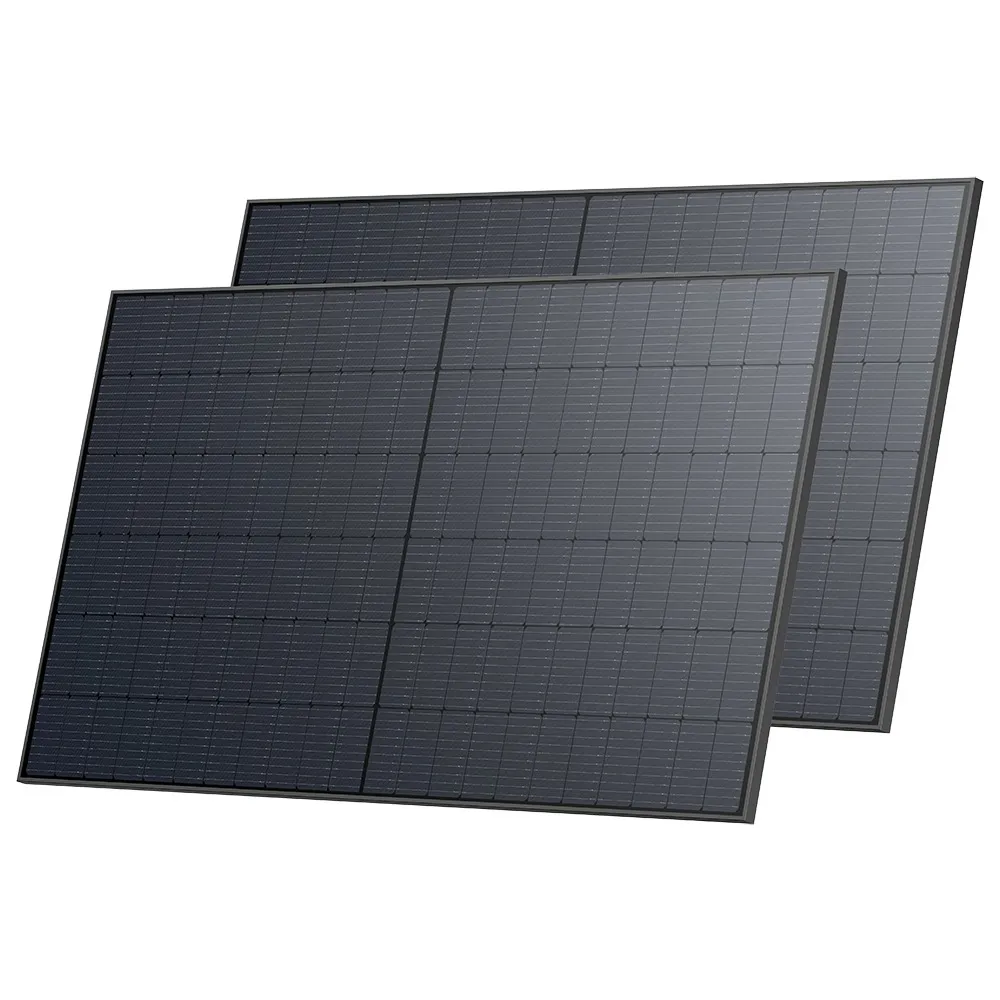 ECOFLOW 2 x 520W - Stel Solpanel Combo