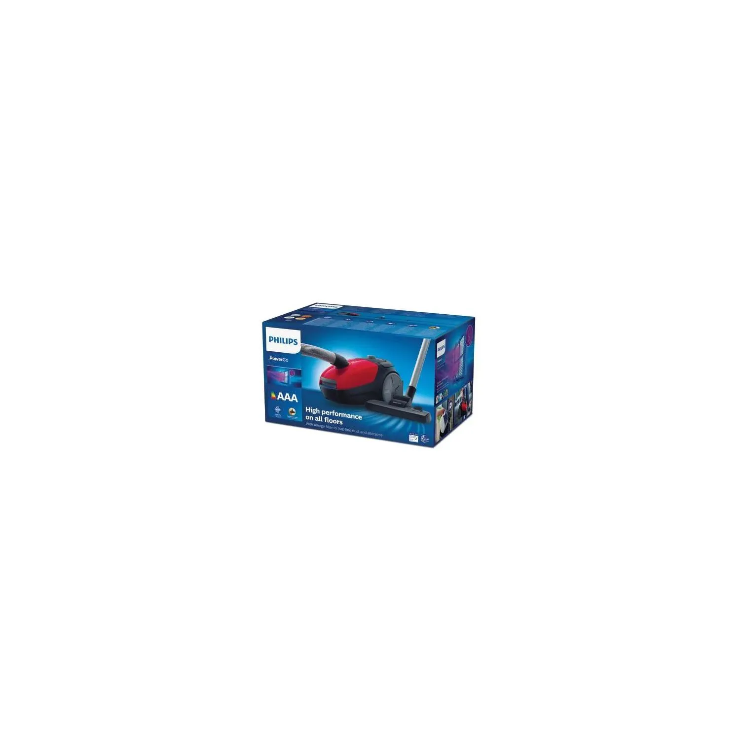 Philips PowerGo FC8243/09 - cylinderdammsugare 3L 900W, gr&aring;
