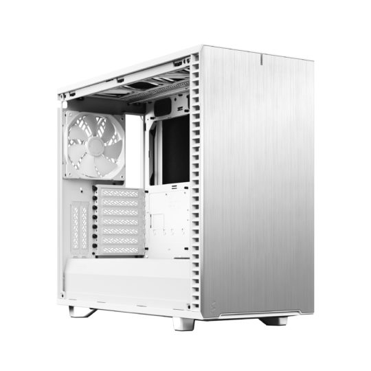 Fractal Design Define 7 - Mid Tower case with window, White / Clear Tint