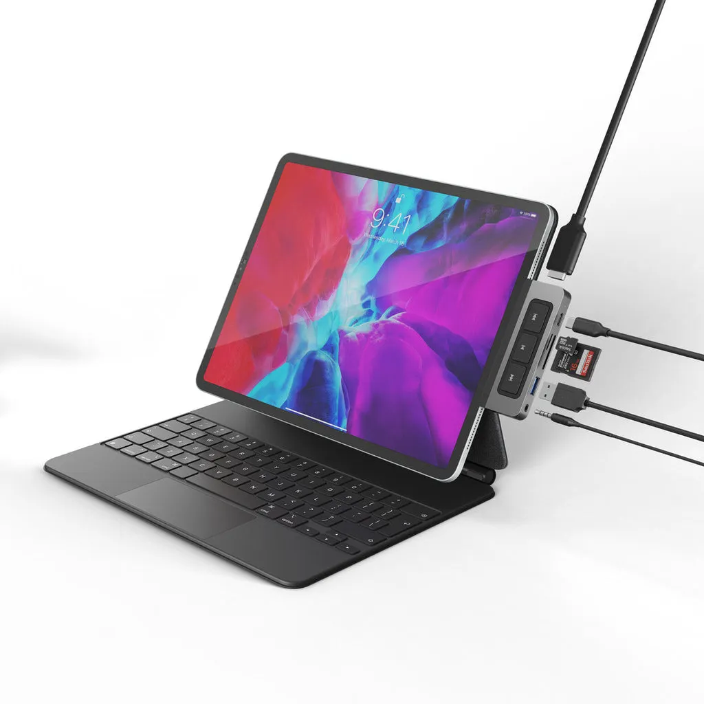 HyperDrive Media 6in1 USBC iPad Pro/Air