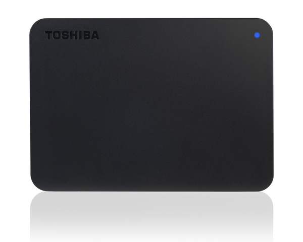 Toshiba Canvio Basics 1TB - External HDD, Black