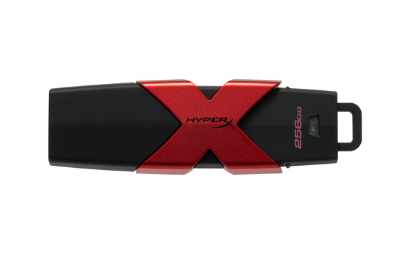 Kingston 256GB HyperX Savage USB 3.0 - memory stick, Black/Red