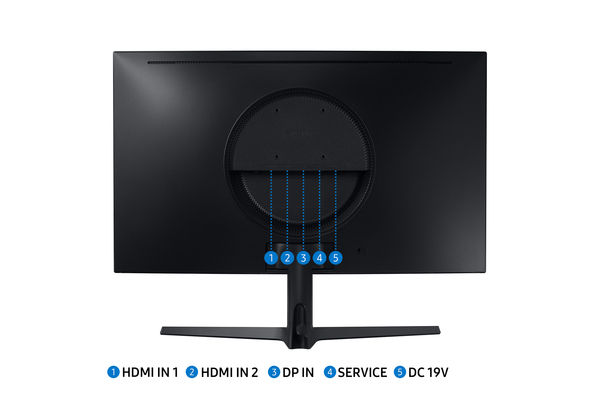 Samsung 27" Odyssey C27RG50, Full HD, VA -kaareva pelin&auml;ytt&ouml;