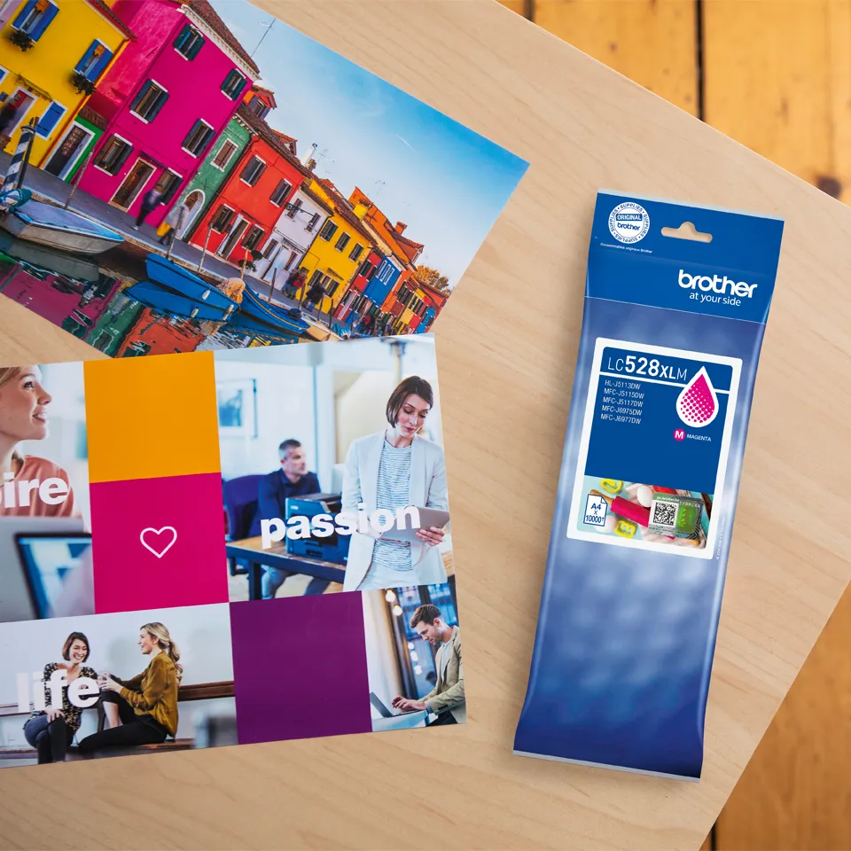 Brother LC528XLM Ultra High Yield -mustekasetti, magenta