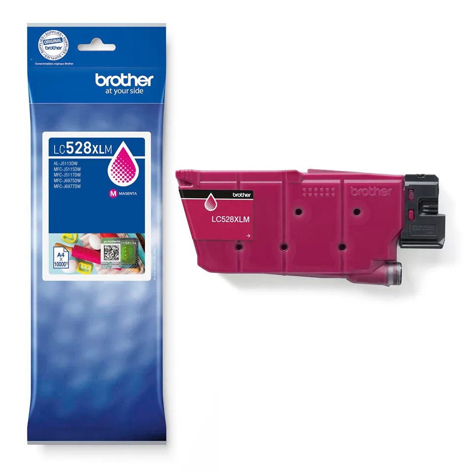Brother LC528XLM Ultra High Yield -mustekasetti, magenta