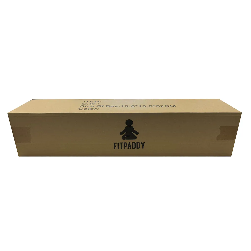 Lila yogamatta 183 x 61 centimeter, 6 millimeter tjock