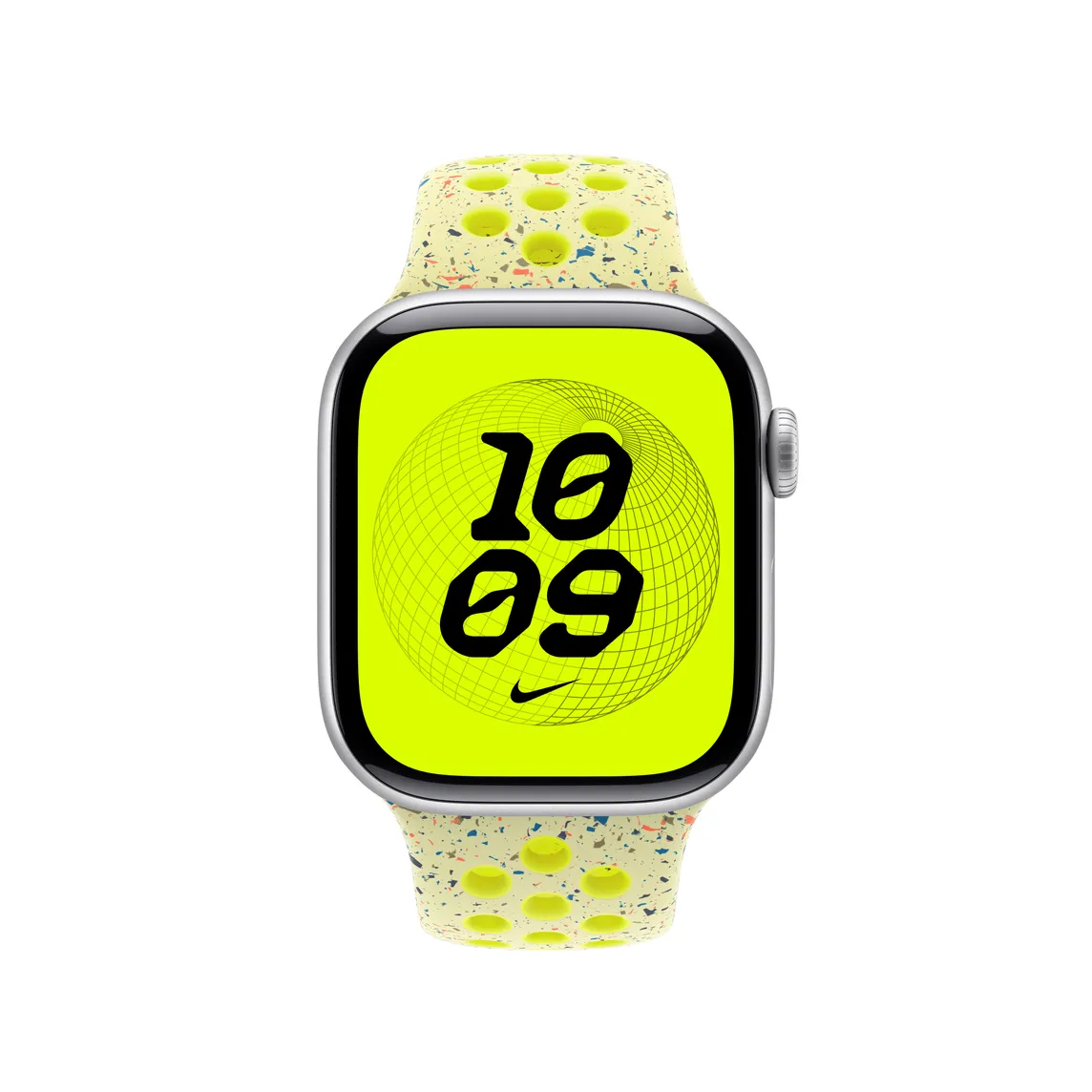 Apple Watch 42 mm Nike-sportband, volt splash, M/L