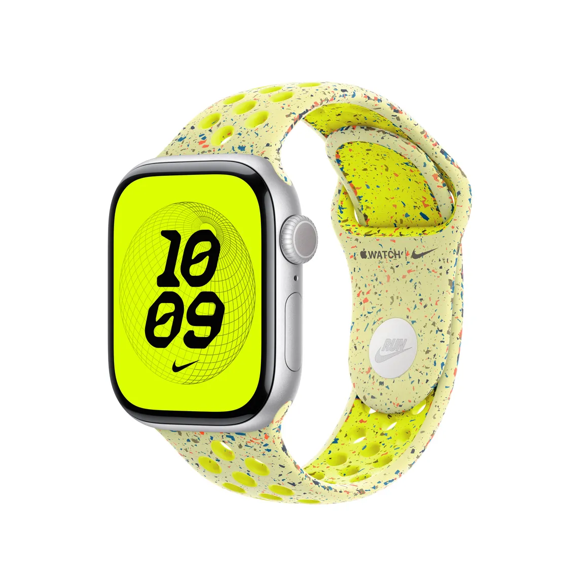 Apple Watch 42 mm Nike-sportband, volt splash, M/L