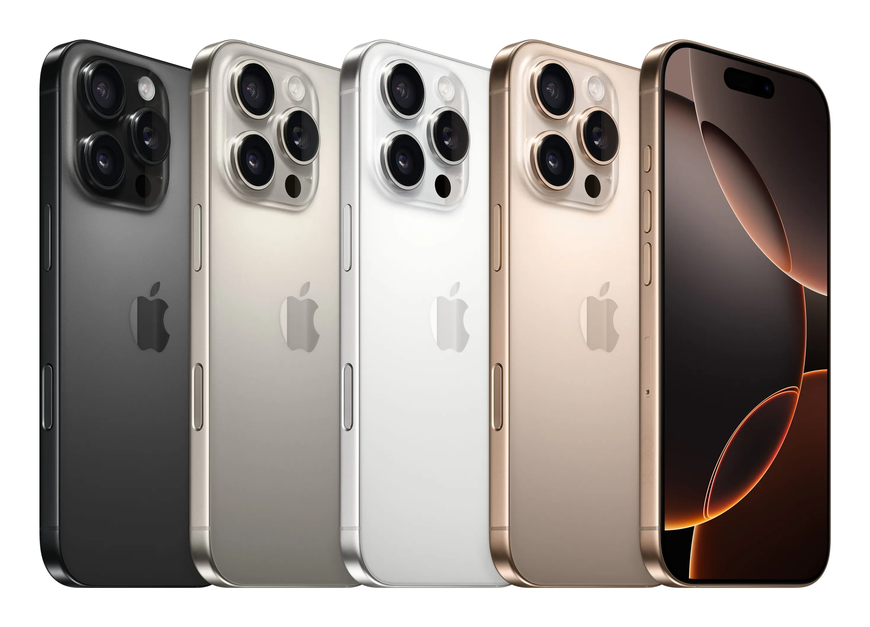 Apple iPhone 16 Pro Max 256 GB - mobiltelefon, Naturligt titan