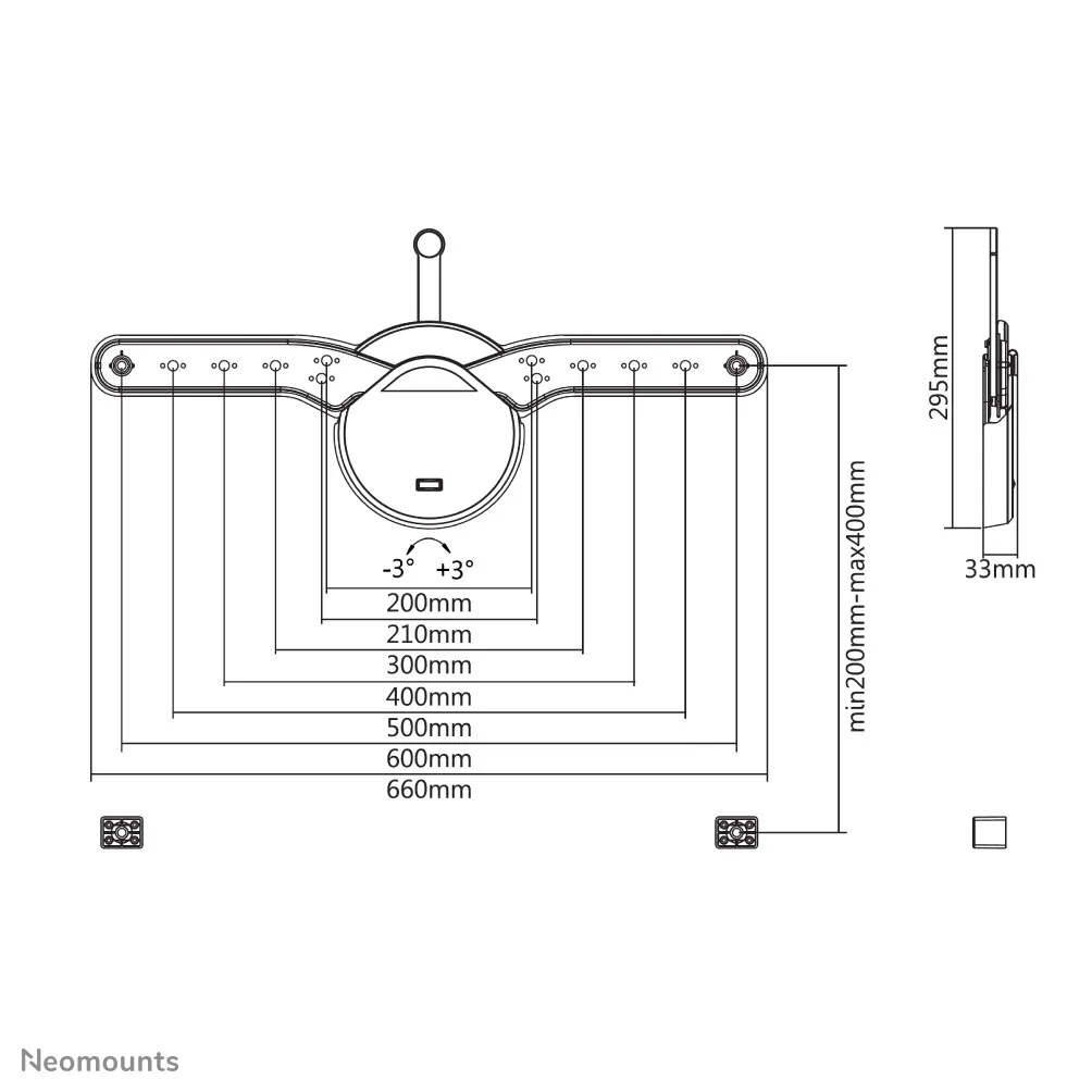 NEWSTAR Flatscreen Wall Mount (fixed, ultrathin) perfect for OLED