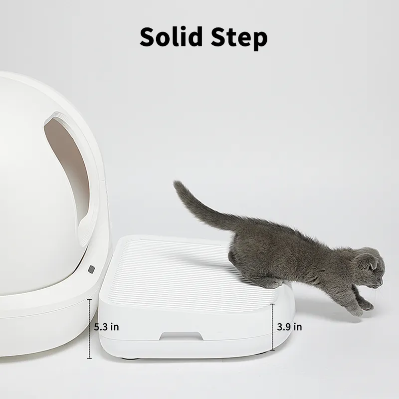 PETKIT P9219 Kissan hiekkalaatikon ramppi Pura X- ja Pura Max -hiekkalaatikoille
