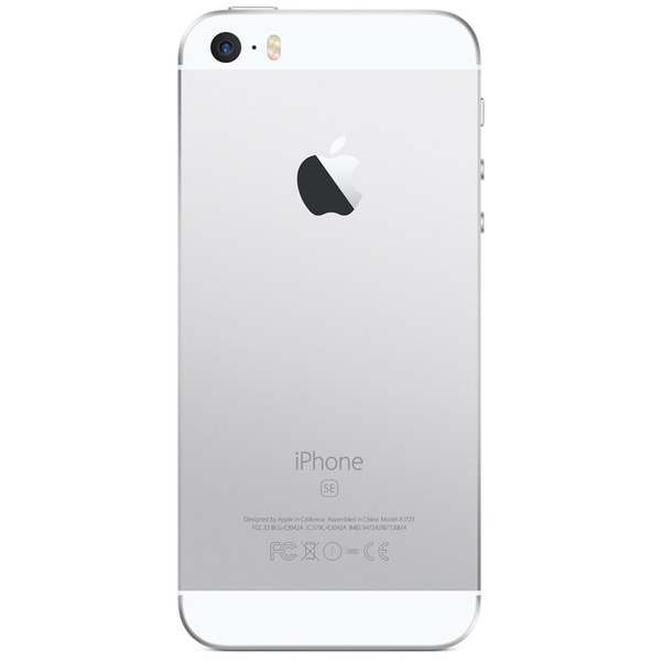 Refurbished iPhone SE 64GB - mobile phone, Silver (Working condition)