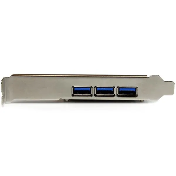 StarTech PEXUSB3S42 4-Port PCI Express x1 USB 3.2 Gen 1 Expansion Card