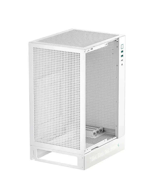 Deepcool CH170 DIGITAL - Mid Tower case, White