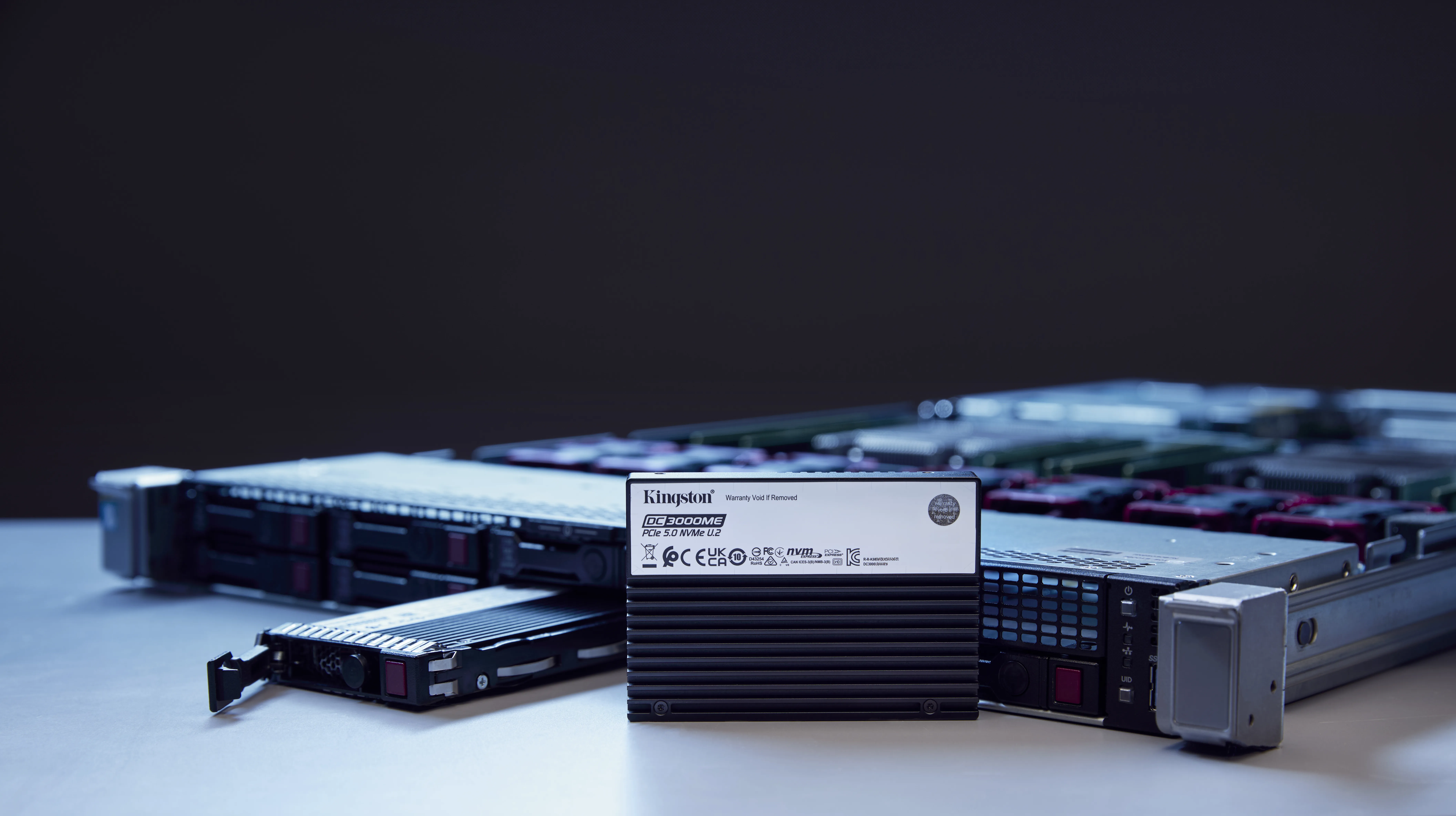 KINGSTON 15.36TB DC3000ME U.2 PCIe 5.0 NVMe TCG Opal Enterprise SSD