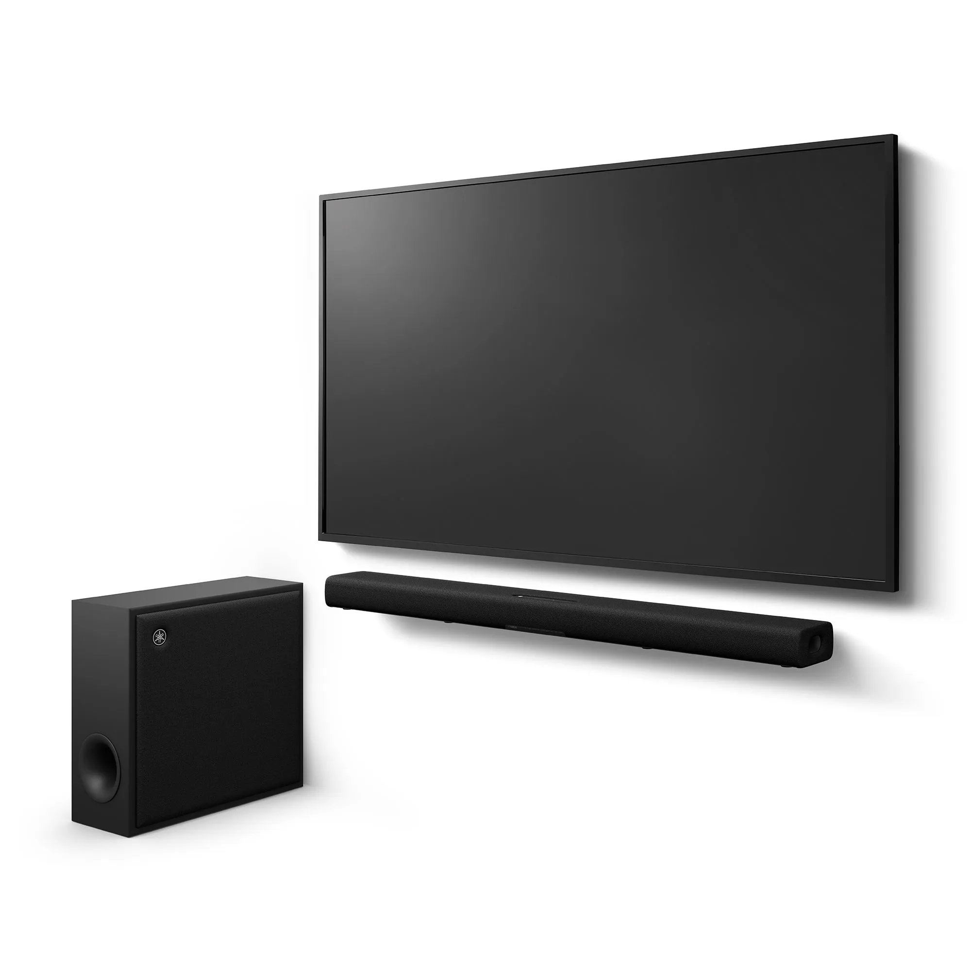Yamaha TRUE X BAR 50A 2.1 Dolby Atmos Soundbar system, with wireless subwoofer, Black