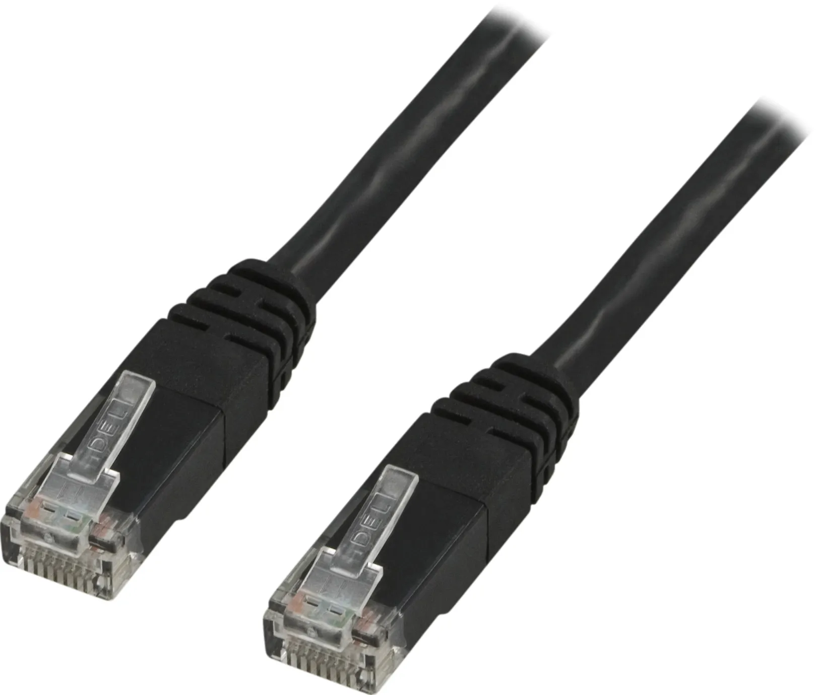 Deltaco Cat6 U/UTP LSZH RJ45 30m Network Cable, Black