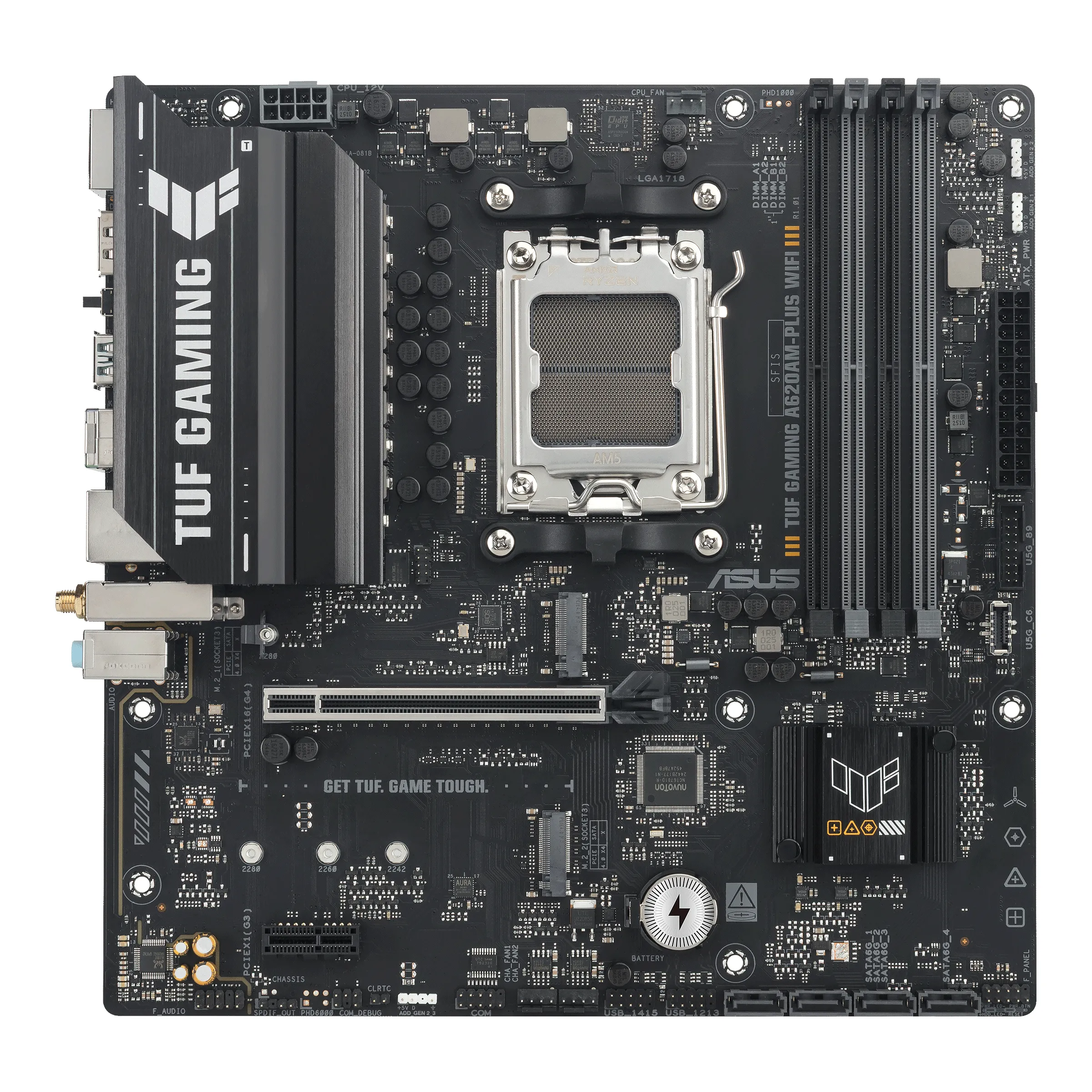 Asus TUF GAMING A620AM-PLUS WIFI AM5 mATX Motherboard Asus TUF GAMING A620AM-PLUS WIFI AM5 mATX Motherboard