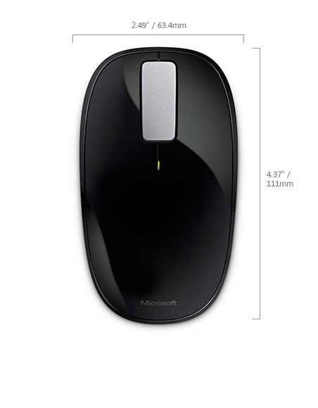 Microsoft Explorer Touch Mouse Black