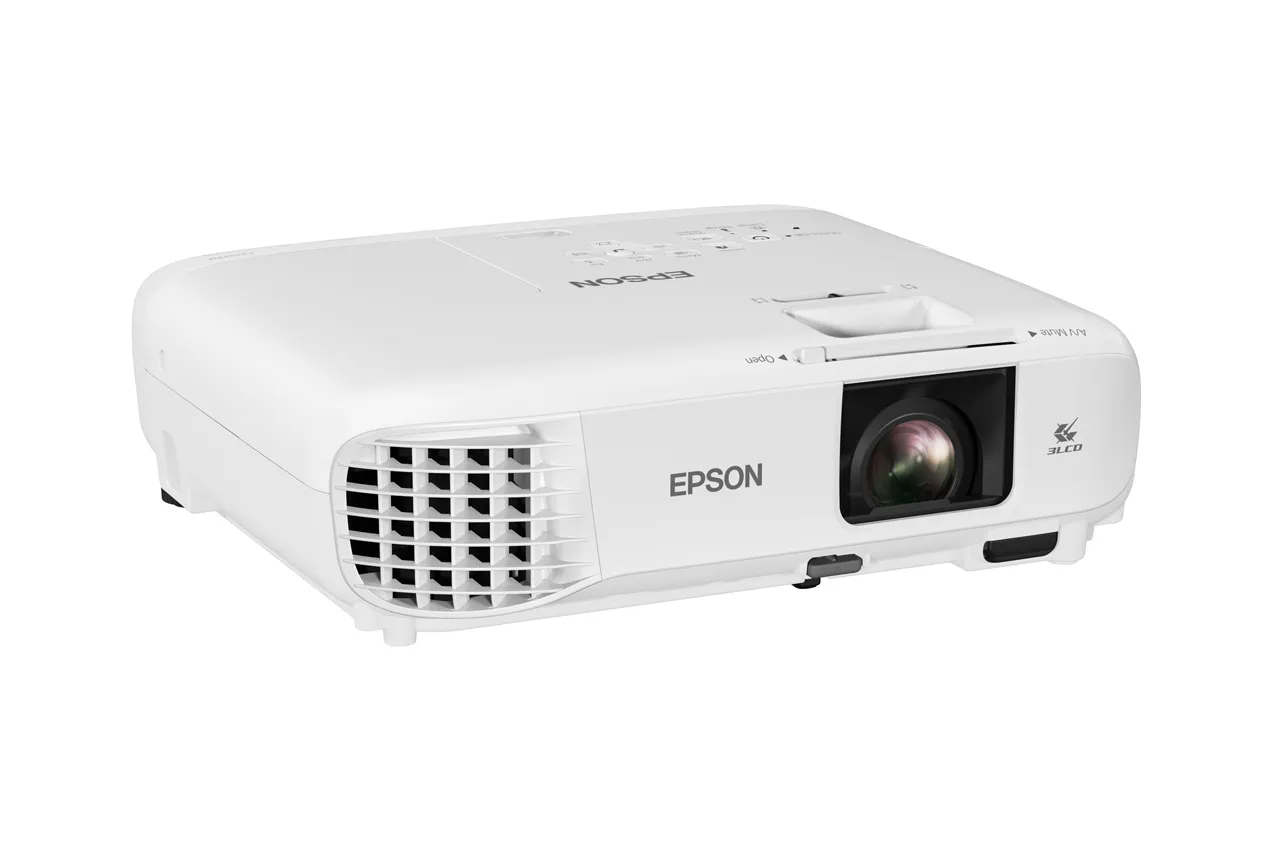 EPSON EB-W49 3LCD WXGA 3800 ANSI lm Portable Projector, White