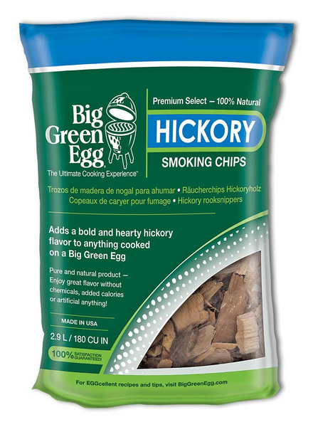 Big Green Egg Wood Chips, hickory 3 l