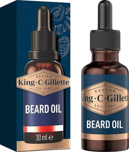 King C. Gillette Beard Oil 30 milliliter - sk&auml;ggolja