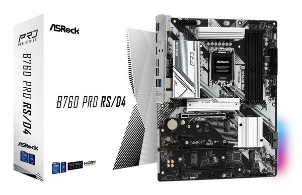 ASRock B760 Pro RS DDR4 ATX -emolevy