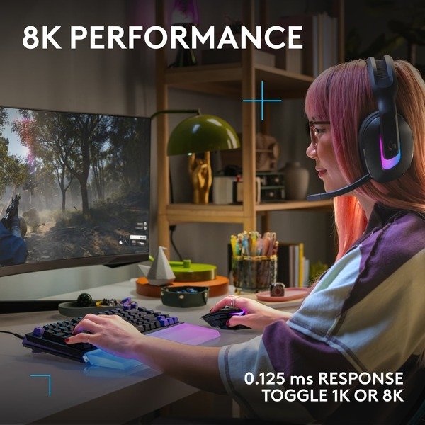 Logitech G512 X 75 -mekaaninen pelin&auml;pp&auml;imist&ouml;, Gateron KS-20 Tactile, musta