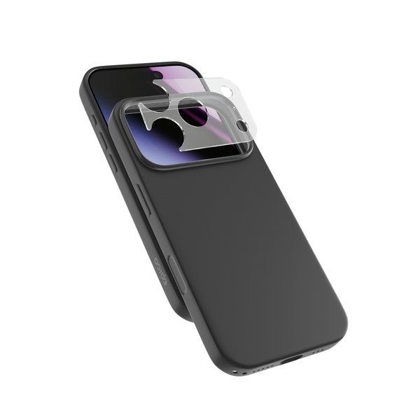 Epico Silicone Pro Mag+ Case | iPhone 17 Pro/18 Pro | Black | Qi2  &amp;  MagSafe Compatible | Camera Island Protector