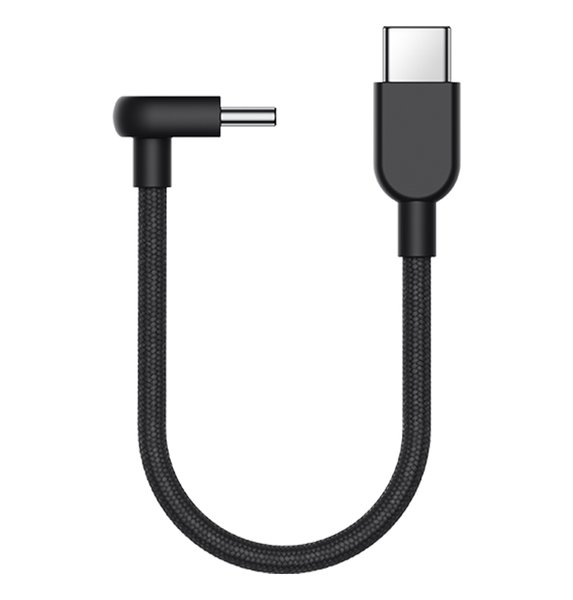 Xiaomi 3A Braided USB-C cable, 60W, 0.1 m, Dark grey
