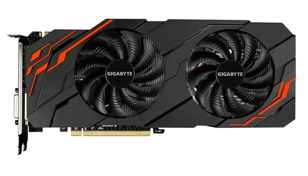 Gigabyte GTX 1070 Ti Windforce 8GB - n&auml;yt&ouml;nohjain