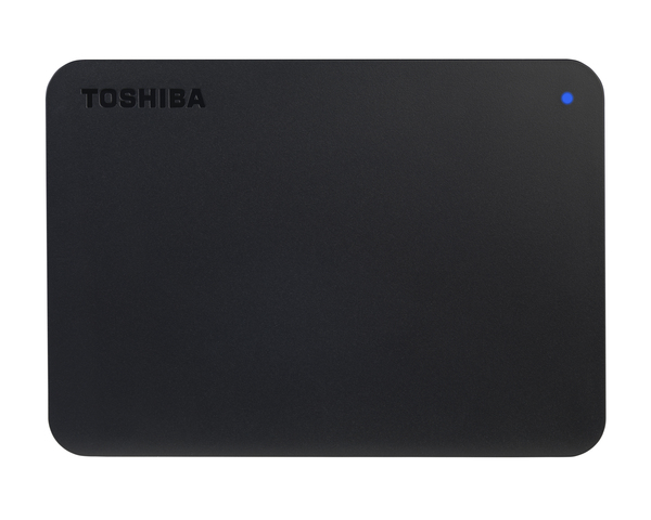 Toshiba Canvio Basics 2TB - External HDD, Black